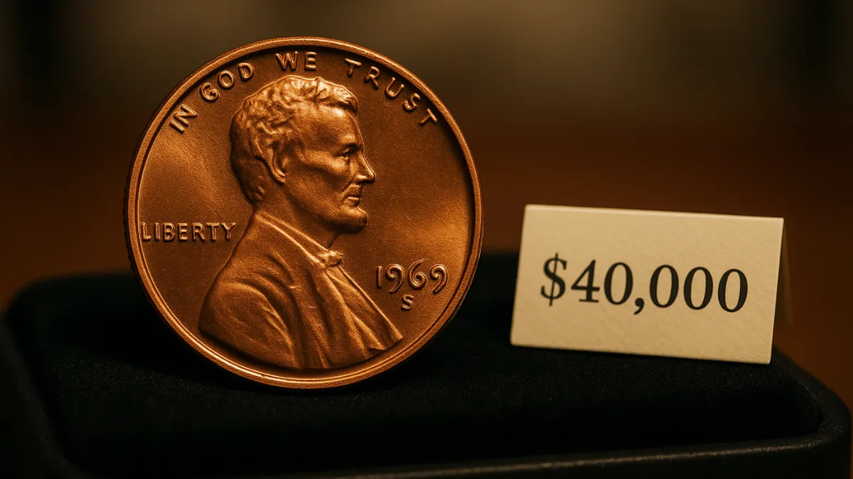 1969 Lincoln Cent Expected To Top $40,000