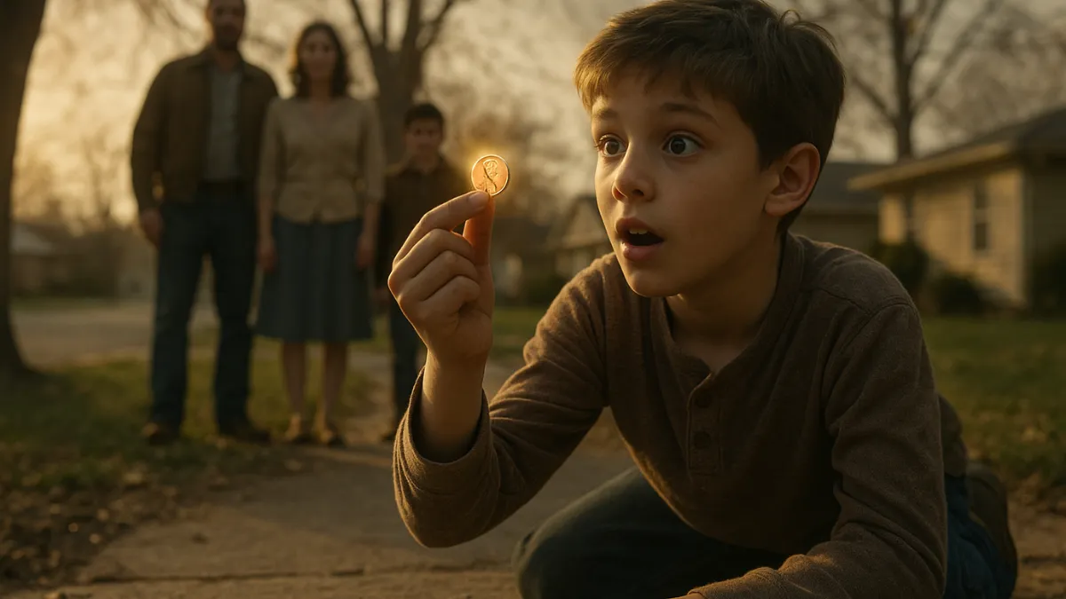 How A 10-year-old Found A Lincoln Penny That Changed His Family’s Life – You Won’t Believe!