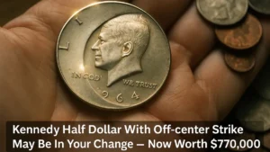Kennedy Half Dollar With Off-center Strike May Be In Your Change — Now Worth $770,000
