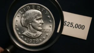 Susan B. Anthony Dollar With Wide Rim Variant Just Sold For $25,000: Are You Holding One?